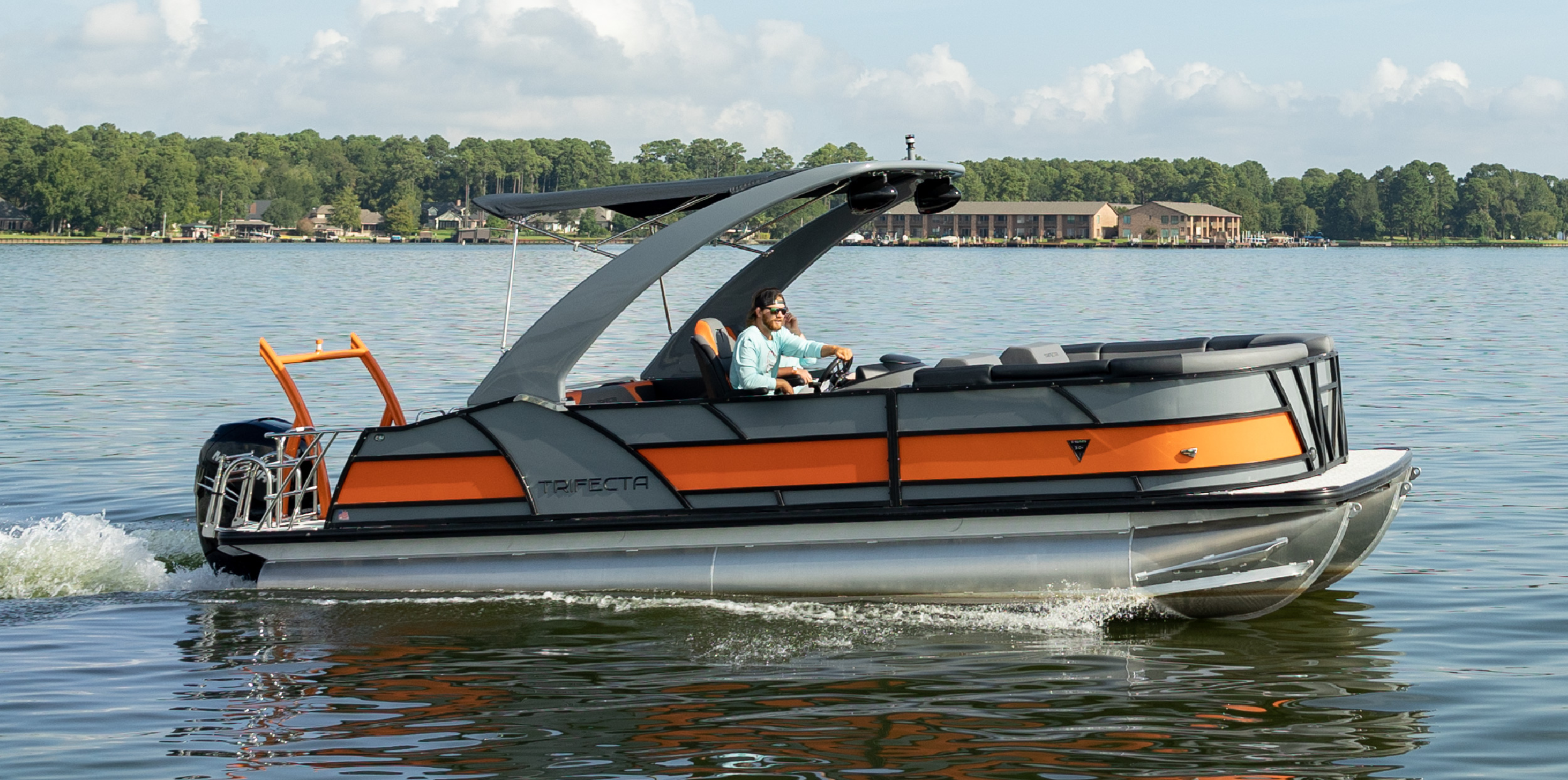 Trifecta Pontoon Boats Boat